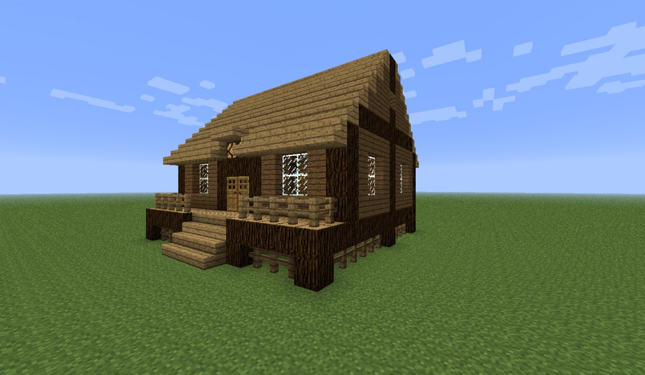 Log Cabin Designs Minecraft  photo - 2