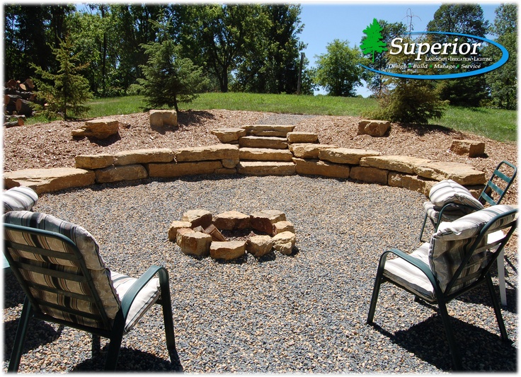 Rock Fire Pit Area Design And Ideas, Rock Fire Pits Designs