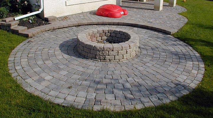 stone fire pits pictures  photo - 2