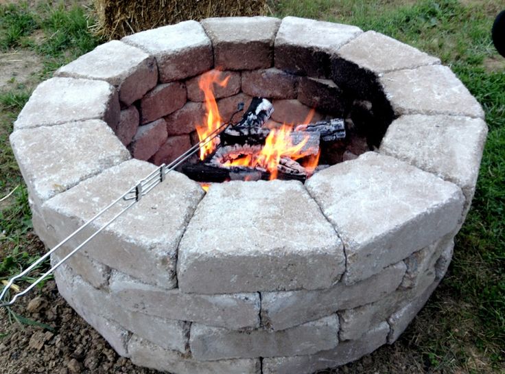 In Ground Fire Pit Home Depot Design, Diy Fire Pit Kit Home Depot
