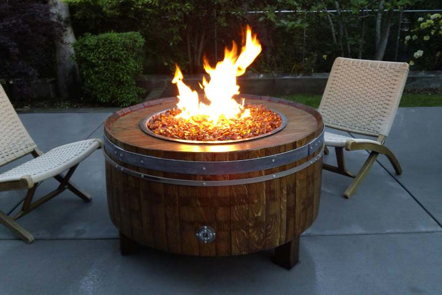 Gas Outdoor Fire Pit Kit Design And Ideas, Fire Pit Table Kit Uk
