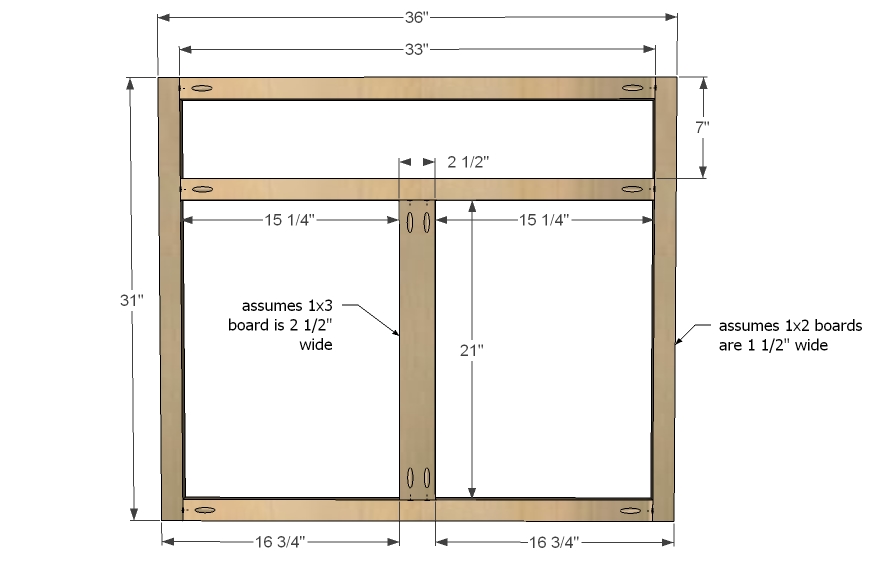 Kitchen Cabinet Parts Hardwood Face, How To Build Kitchen Cabinet Face Frame