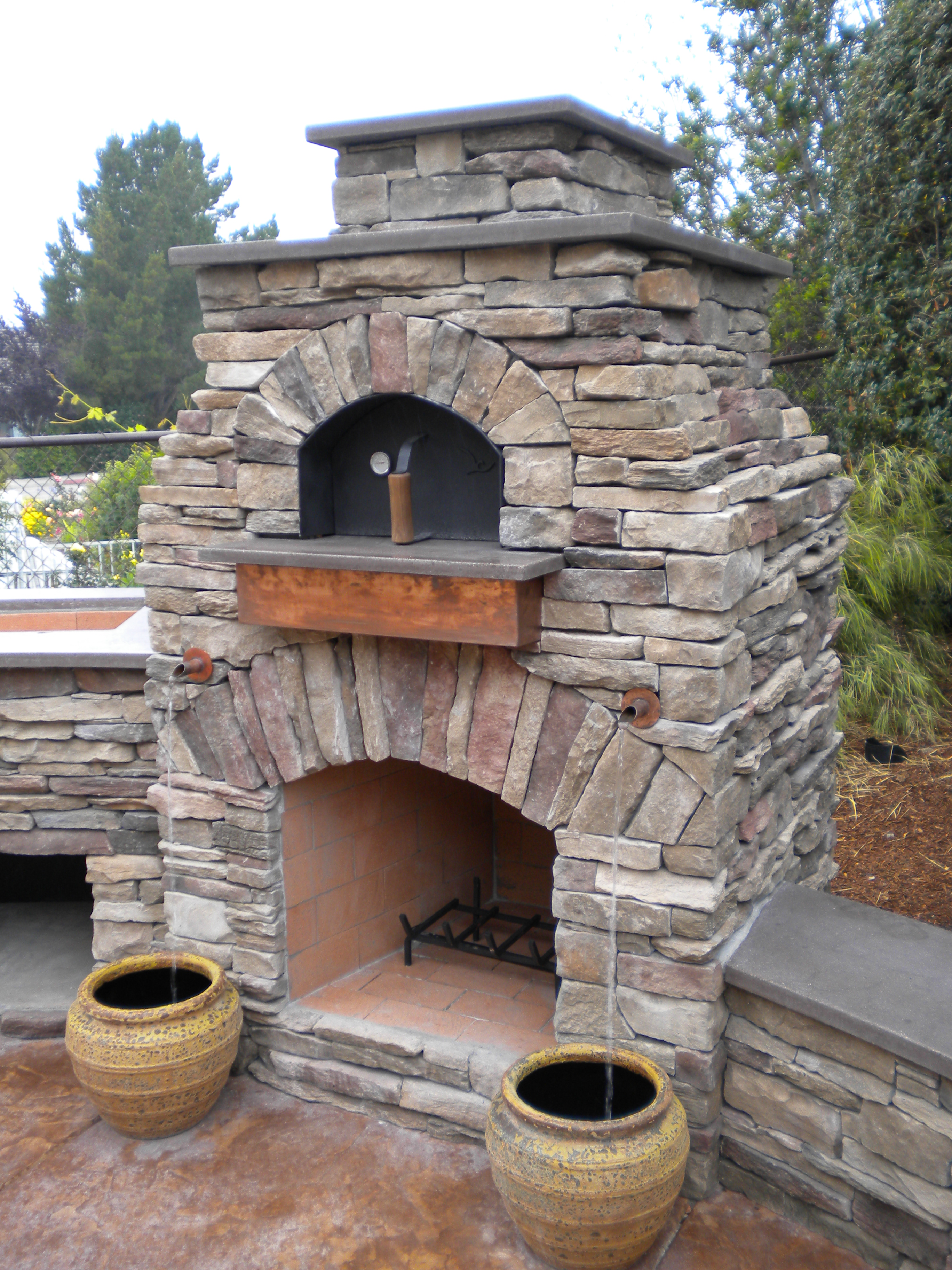 Outdoor Pizza Oven And Fire Pit, Fire Pit Pizza Oven